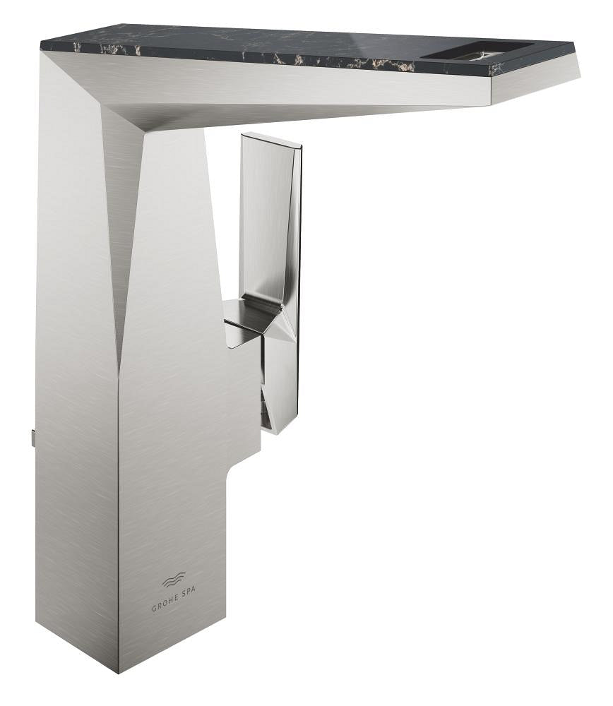 Grohe Allure Brilliant Private Collection L-Boy Sifon Kumandalı Yüksek Lavabo Bataryası, Paslanmaz Çelik - GROHE 24414DC0