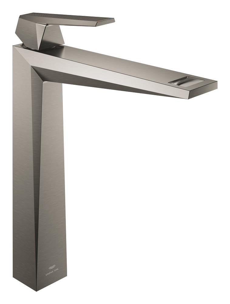 Grohe Allure Brilliant Private Collection XL-Boy Tezgah Üstü Lavabo Bataryası, Fırçalı Sert Grafit - GROHE 24417AL0