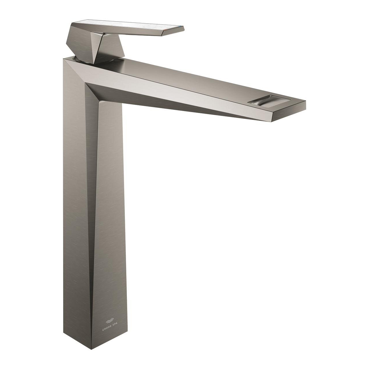 Grohe Allure Brilliant Private Collection XL-Boy Tezgah Üstü Lavabo Bataryası, Fırçalı Sert Grafit