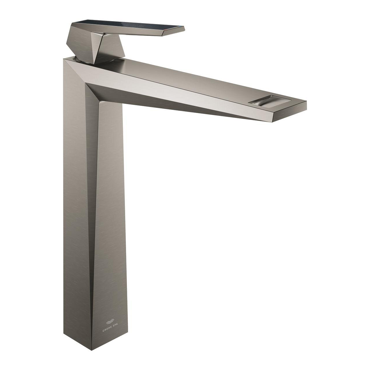 Grohe Allure Brilliant Private Collection XL-Boy Tezgah Üstü Lavabo Bataryası, Fırçalı Sert Grafit