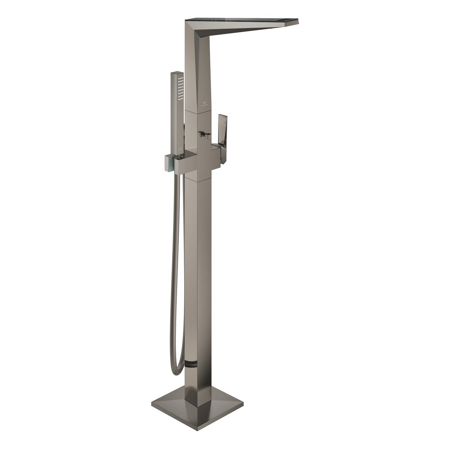 Grohe Allure Brilliant Private Collection Yerden Küvet Bataryası, Fırçalı Sert Grafit - alternatif görünüm - GROHE 24424AL0