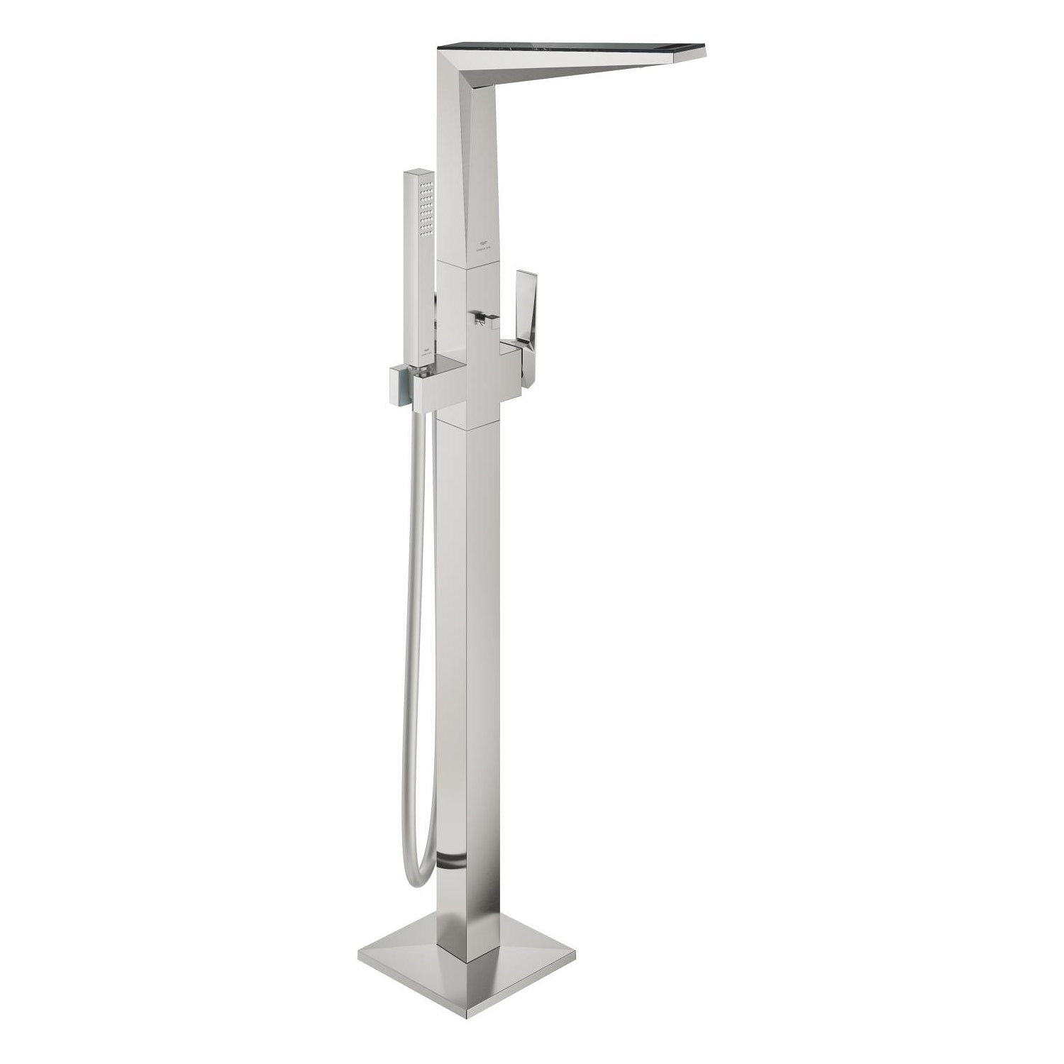Grohe Allure Brilliant Private Collection Yerden Küvet Bataryası, Paslanmaz Çelik - alternatif görünüm - GROHE 24424DC0