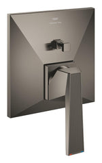 Grohe Allure Brilliant Private Collection Ankastre Banyo ve Duş Bataryası (Sıva Üstü Grubu), Fırçalı Sert Grafit - GROHE 24425AL0