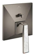 Grohe Allure Brilliant Private Collection Ankastre Banyo ve Duş Bataryası (Sıva Üstü Grubu), Fırçalı Sert Grafit - GROHE 24426AL0