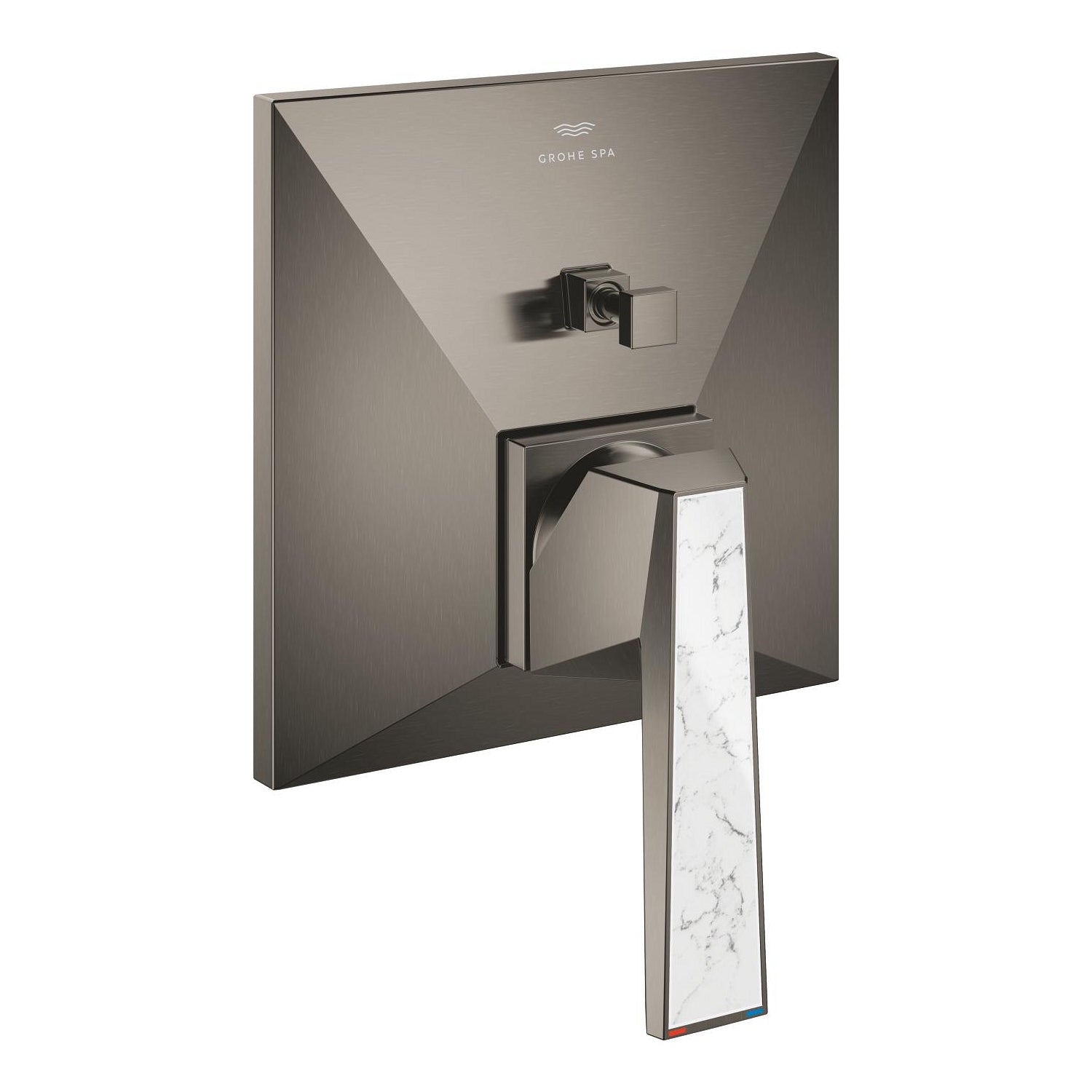 Grohe Allure Brilliant Private Collection Ankastre Banyo ve Duş Bataryası (Sıva Üstü Grubu), Fırçalı Sert Grafit - alternatif görünüm - GROHE 24426AL0