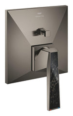 Grohe Allure Brilliant Private Collection Ankastre Banyo ve Duş Bataryası (Sıva Üstü Grubu), Fırçalı Sert Grafit - GROHE 24427AL0
