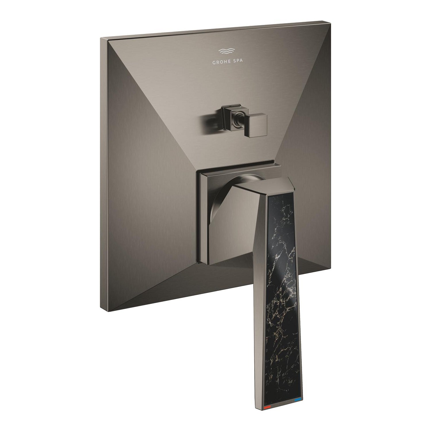Grohe Allure Brilliant Private Collection Ankastre Banyo ve Duş Bataryası (Sıva Üstü Grubu), Fırçalı Sert Grafit - alternatif görünüm - GROHE 24427AL0