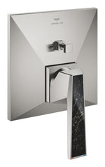 Grohe Allure Brilliant Private Collection Ankastre Banyo ve Duş Bataryası (Sıva Üstü Grubu), Paslanmaz Çelik - GROHE 24427DC0