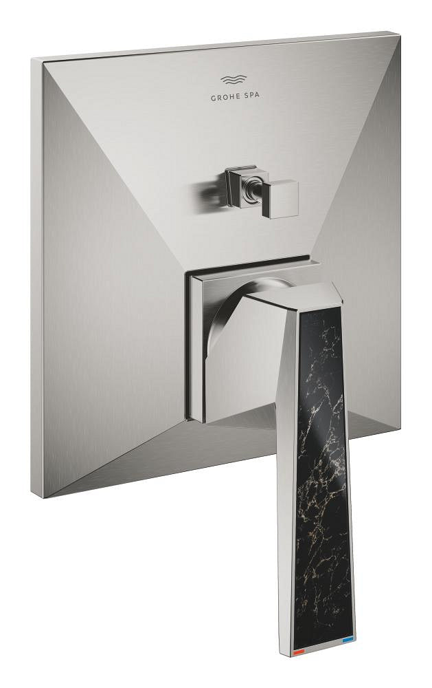 Grohe Allure Brilliant Private Collection Ankastre Banyo ve Duş Bataryası (Sıva Üstü Grubu), Paslanmaz Çelik - GROHE 24427DC0