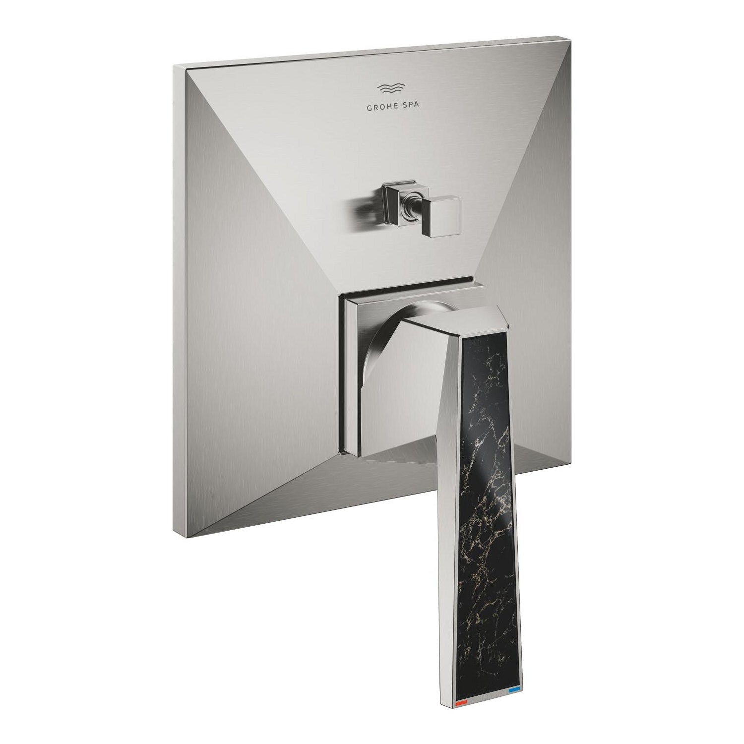 Grohe Allure Brilliant Private Collection Ankastre Banyo ve Duş Bataryası (Sıva Üstü Grubu), Paslanmaz Çelik - alternatif görünüm - GROHE 24427DC0
