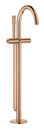 Grohe Atrio Private Collection Tek Yerden Küvet Bataryası (Sıva Üstü Grubu), Bakır - GROHE 25227DA0