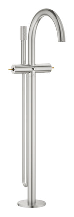 Grohe Atrio Private Collection Tek Yerden Küvet Bataryası (Sıva Üstü Grubu), Paslanmaz Çelik - GROHE 25227DC0