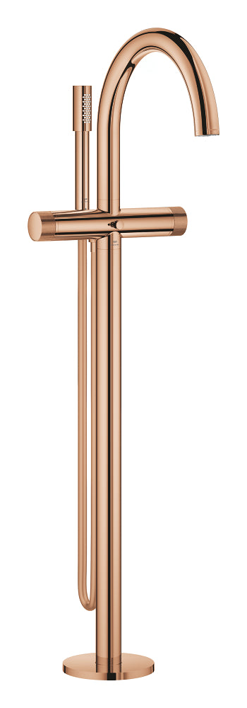 Grohe Atrio Private Collection Tek Yerden Küvet Bataryası (Sıva Üstü Grubu), Bakır - GROHE 25229DA0