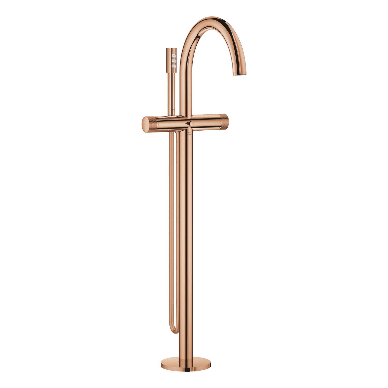 Grohe Atrio Private Collection Tek Yerden Küvet Bataryası (Sıva Üstü Grubu), Bakır - alternatif görünüm - GROHE 25229DA0
