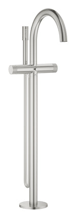 Grohe Atrio Private Collection Tek Yerden Küvet Bataryası (Sıva Üstü Grubu), Paslanmaz Çelik - GROHE 25229DC0