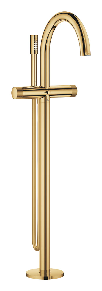 Grohe Atrio Private Collection Tek Yerden Küvet Bataryası (Sıva Üstü Grubu), Altın - GROHE 25229GL0