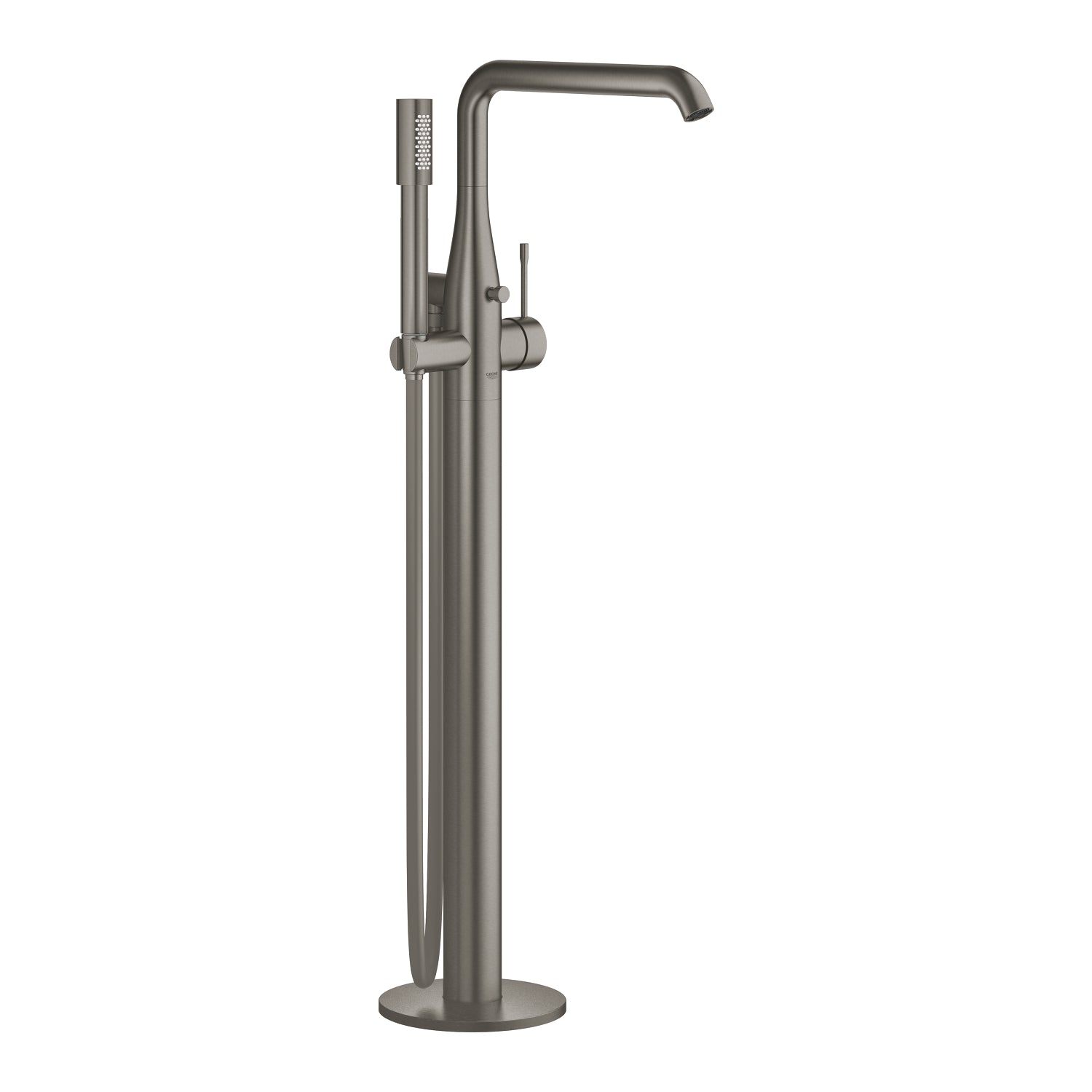 Grohe Essence Yerden Küvet Bataryası (Sıva Üstü Grubu), Fırçalı Sert Grafit - alternatif görünüm - GROHE 25248AL1