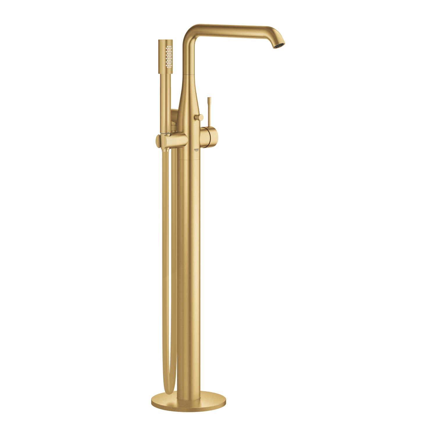 Grohe Essence Yerden Küvet Bataryası (Sıva Üstü Grubu), Fırçalı Altın - alternatif görünüm - GROHE 25248GN1