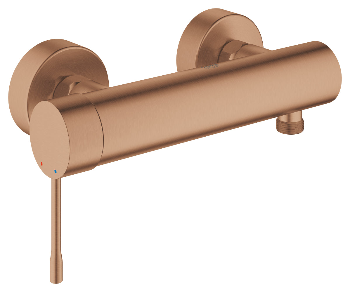 Grohe Essence New Duş Bataryası, Fırçalı Bakır - GROHE 25252DL1