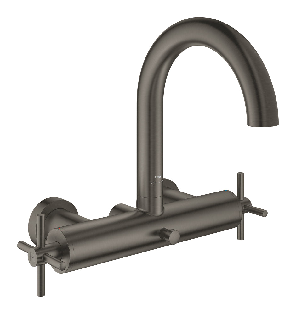 Grohe Atrio Banyo Bataryası, Fırçalı Sert Grafit - GROHE 25268AL0