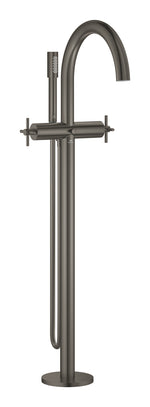 Grohe Atrio Yerden Küvet Bataryası (Sıva Üstü Grubu), Fırçalı Sert Grafit - GROHE 25272AL0
