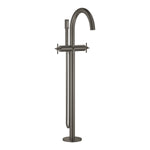 Grohe Atrio Yerden Küvet Bataryası (Sıva Üstü Grubu), Fırçalı Sert Grafit - alternatif görünüm - GROHE 25272AL0