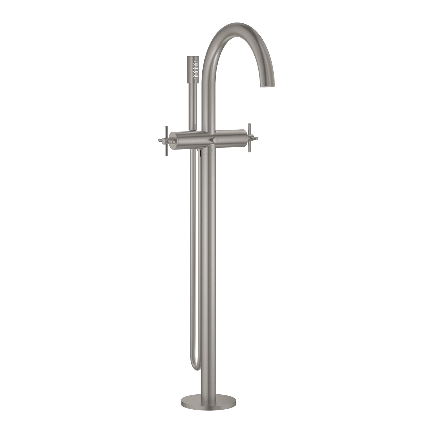 Grohe Atrio Yerden Küvet Bataryası (Sıva Üstü Grubu), Paslanmaz Çelik - alternatif görünüm - GROHE 25272DC0