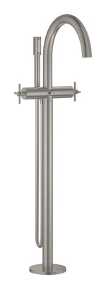 Grohe Atrio Yerden Küvet Bataryası (Sıva Üstü Grubu), Paslanmaz Çelik - GROHE 25272DC0