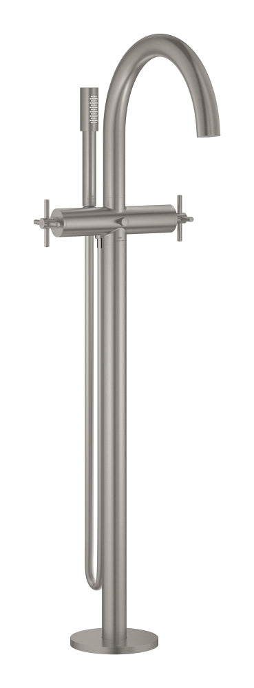 Grohe Atrio Yerden Küvet Bataryası (Sıva Üstü Grubu), Paslanmaz Çelik - GROHE 25272DC0