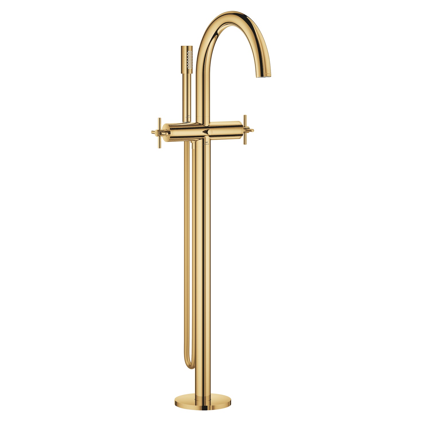 Grohe Atrio Yerden Küvet Bataryası (Sıva Üstü Grubu), Altın - alternatif görünüm - GROHE 25272GL0