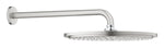 Grohe Rainshower Cosmopolitan 310 Tepe Duşu Seti 380 mm, Tek Akışlı, Paslanmaz Çelik - GROHE 26066DC0