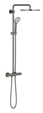 Grohe Euphoria System 310 Kolonlu Duş Paneli, Termostatik Duş Bataryası ile Birlikte, Sert Grafit - GROHE 26075A00