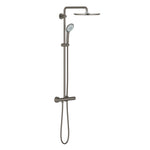 Grohe Euphoria System 310 Duvara Monte Termostatik Duş Bataryalı Duş Sistemi, Fırçalı Sert Grafit - alternatif görünüm - GROHE 26075AL0