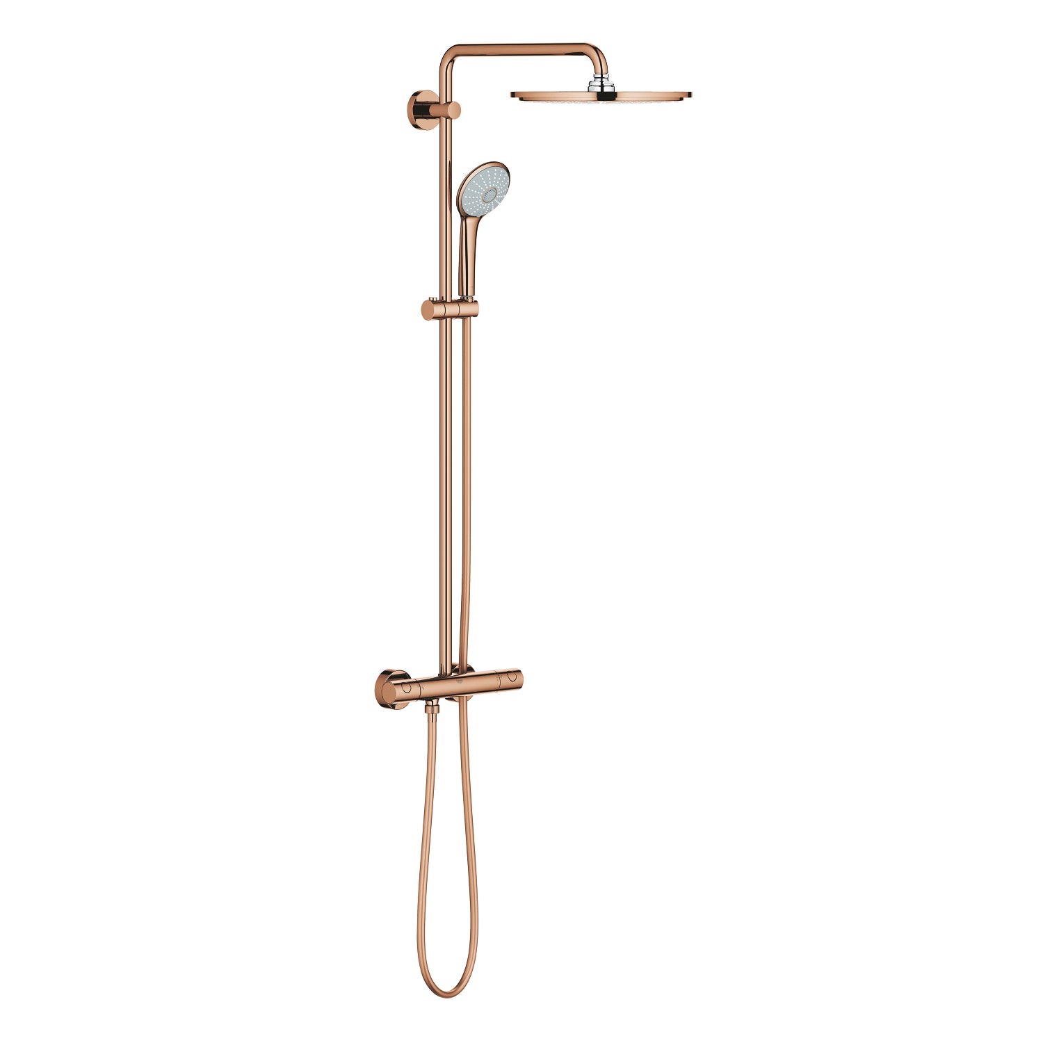 Grohe Euphoria System 310 Kolonlu Duş Paneli Termostatik Duş Bataryası ile Birlikte, Bakır - alternatif görünüm - GROHE 26075DA0