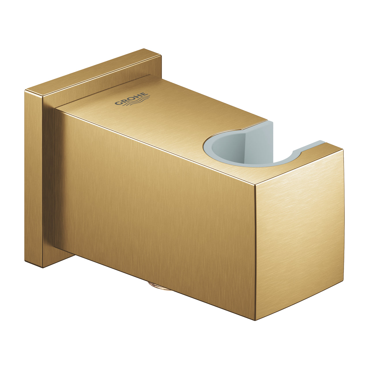 Grohe Euphoria Cube Askılı Duş Çıkış Dirseği, Fırçalı Altın