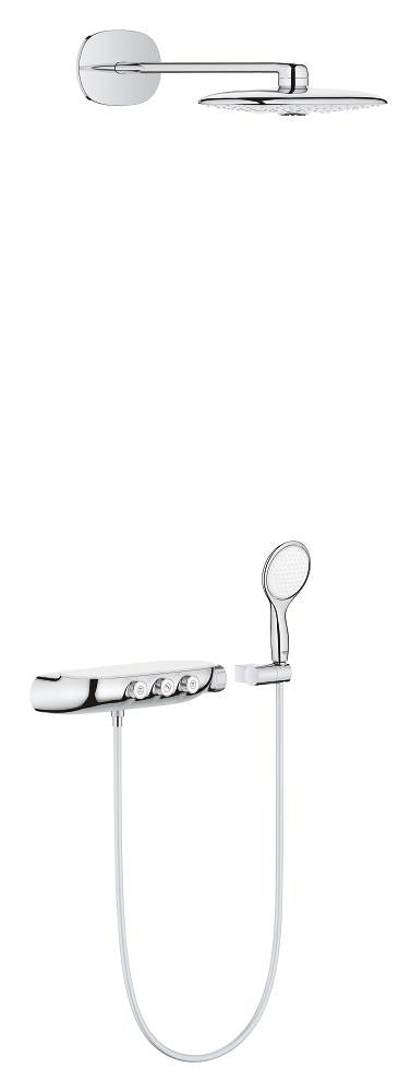Grohe Rainshower System Smartcontrol Duo 360 Termostatik Yarı Ankastre Banyo Bataryası Seti - GROHE 26443000