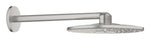Grohe Rainshower SmartActive 310 Tepe Duşu Seti, 31 cm, 2 Akışlı, Paslanmaz Çelik - GROHE 26475DC0