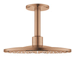 Grohe Rainshower SmartActive 310 Tepe Duşu Seti, 31 cm, Fırçalı Bakır