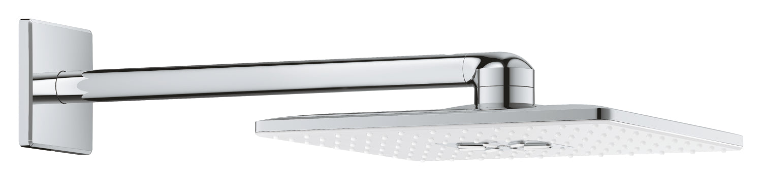 Grohe Rainshower SmartActive 310 Cube Tepe Duşu Seti, 31 cm, 2 Akışlı, Ay Beyazı - GROHE 26479LS0