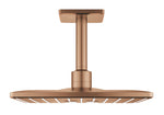 Grohe Rainshower Mono 310 Cube Tepe Duşu Seti, 2 Akışlı, Fırçalı Bakır - GROHE 26481DL0