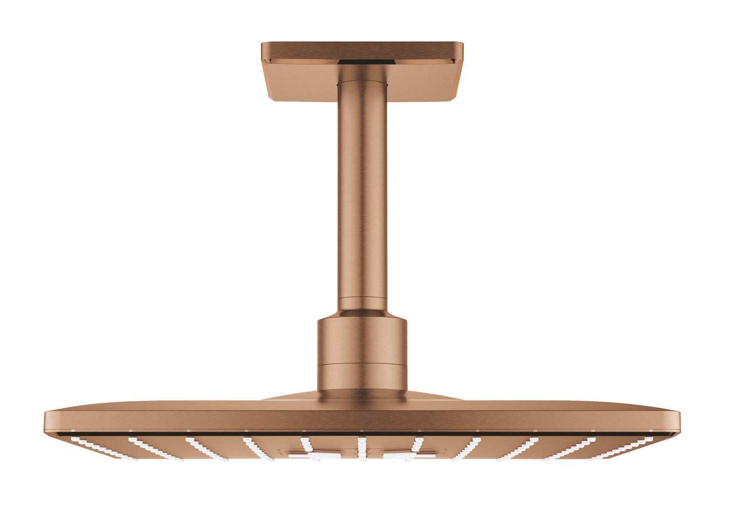 Grohe Rainshower Mono 310 Cube Tepe Duşu Seti, 2 Akışlı, Fırçalı Bakır - GROHE 26481DL0
