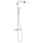 Grohe Euphoria SmartControl 310 Duo Duş Sistemi, Duvara Monte, Termostatik Bataryalı Duş Kolonu, Ay Beyazı - alternatif görünüm - GROHE 26507LS0
