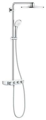 Grohe Euphoria SmartControl 310 Duo Duş Sistemi, Duvara Monte, Termostatik Bataryalı Duş Kolonu, Ay Beyazı - GROHE 26507LS0
