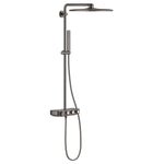 Grohe Euphoria SmartControl System 310 Cube Duo Duvara Monte Termostatik Bataryalı Duş Sistemi, Sert Grafit - alternatif görünüm - GROHE 26508A00