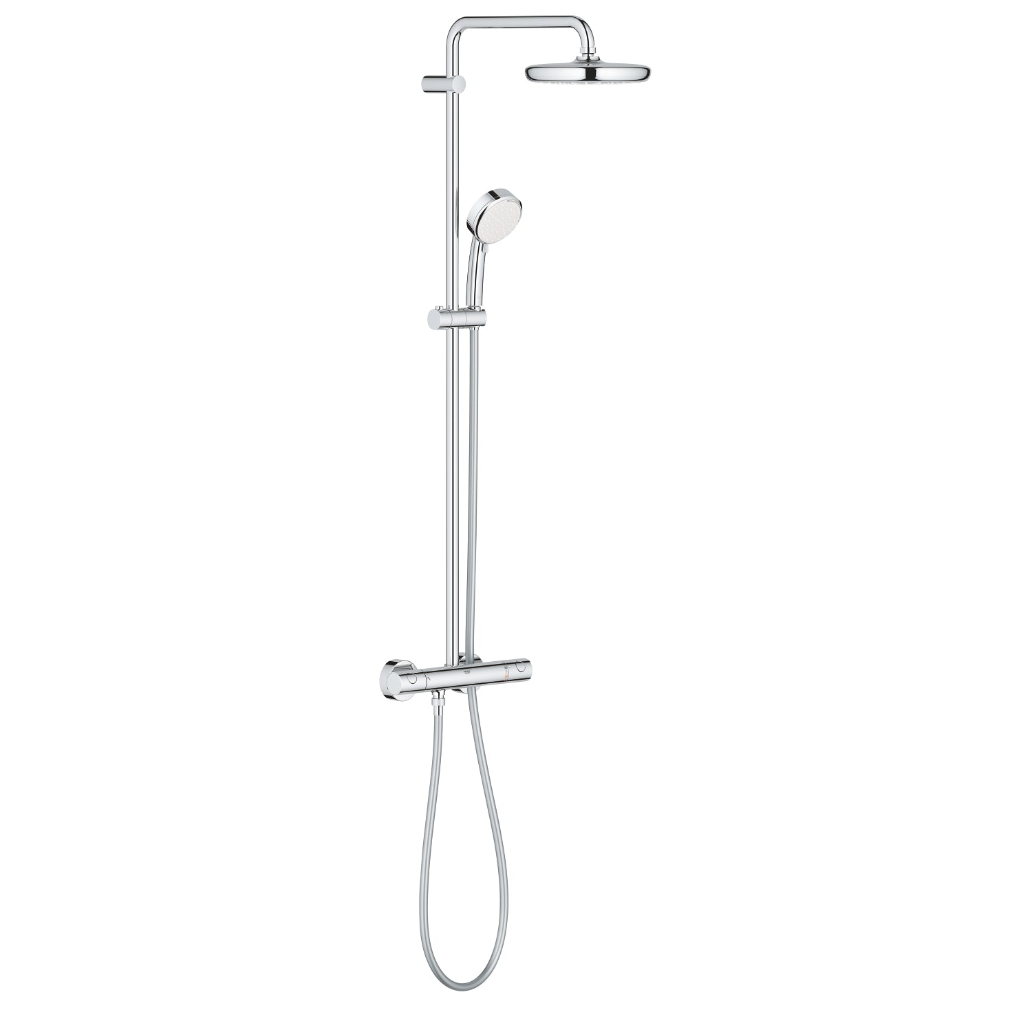 Grohe Tempesta Cosmopolitan System 210 Duvara Monte Termostatik Bataryalı Duş Kolonu - alternatif görünüm - GROHE 26514000