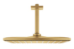 Grohe Rainshower Mono 310 Cube Tepe Duşu Seti, 31 cm, Fırçalı Altın - GROHE 26566GN0