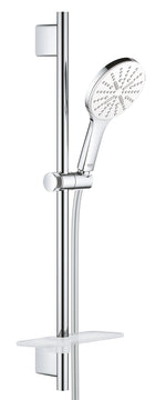 Grohe RainShower SmartActive 130 Sürgülü Duş Seti, 3 Fonksiyonlu, Krom-Beyaz - GROHE 26577LS0