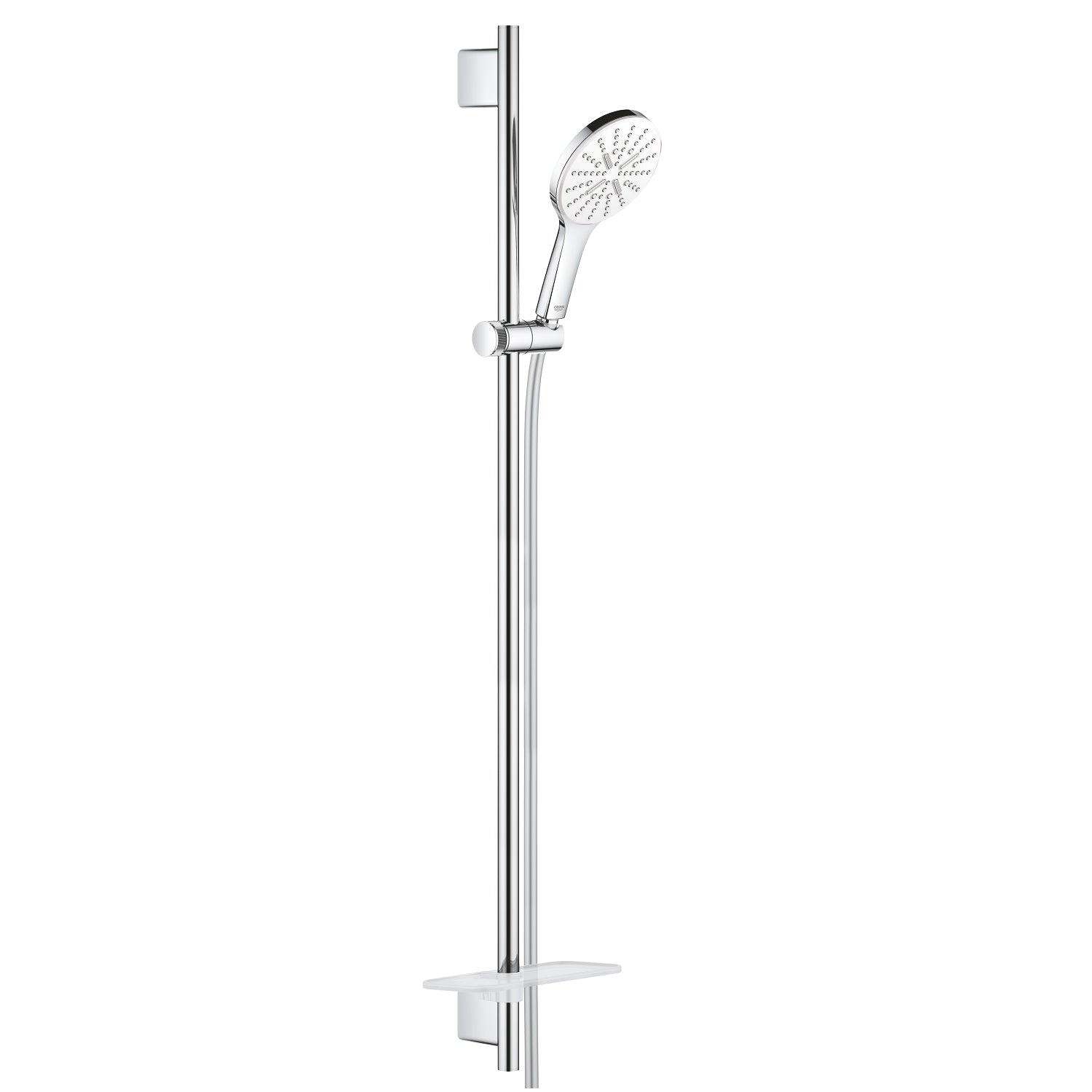 Grohe RainShower SmartActive 130 Sürgülü Duş Seti, 3 Fonksiyonlu, Beyaz-Krom - alternatif görünüm - GROHE 26579LS0