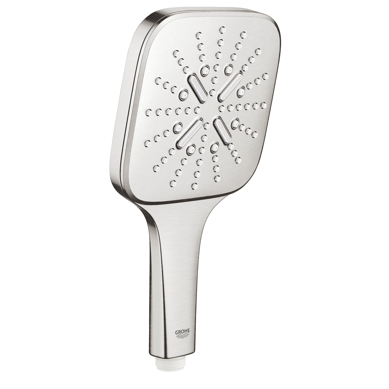 Grohe RainShower SmartActive 130 Cube El Duşu, 3 Akışlı, Paslanmaz Çelik - alternatif görünüm - GROHE 26582DC0