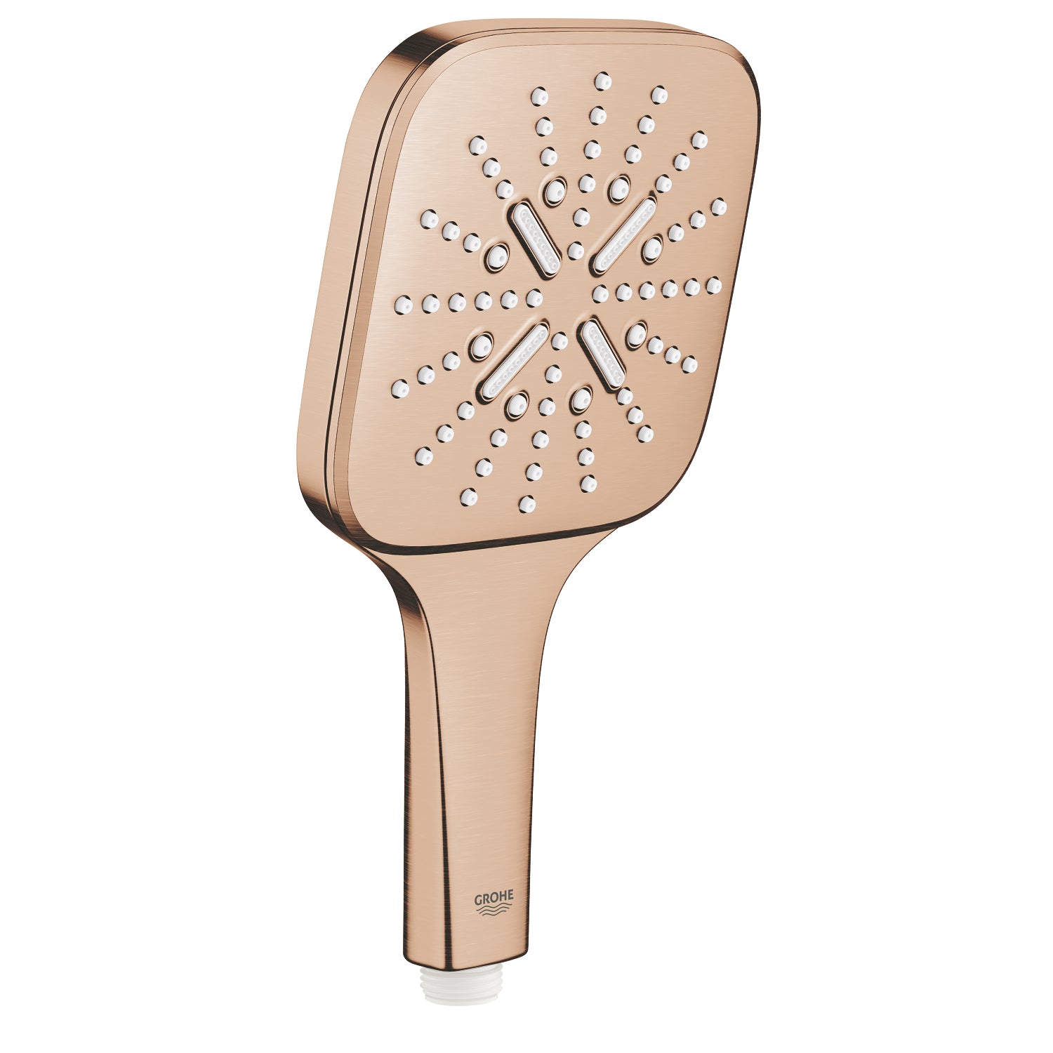 Grohe RainShower SmartActive 130 Cube El Duşu, 3 Akışlı, Fırçalı Bakır - alternatif görünüm - GROHE 26582DL0